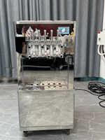 Machine à glace molle et yaourt glacé professionnelle avec commande tactile intuitive, 8 programmes personnalisables pour créer facilement des glaces crémeuses et onctueuses