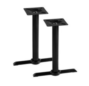Modern Black Stainless Steel Swivel <b>Bar</b> Chair with Pedestal Base No Armrest Minimalist Design Commercial Furniture for Home <b>Bar</b> - Product Image 2