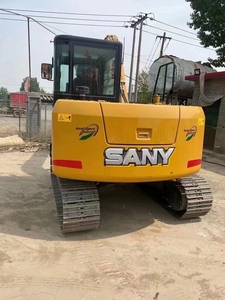 Factory Direct Used Sany SY75C 7Ton Excavator | With AC/<b>Heater</b> Inspection Available Perfect Hydraulics - Product Image 3