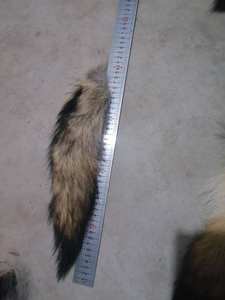 Groothandel Kristal 45Cm Groot Dier Multi Staart Pluizig Goedkope Vossenbont Staart Sleutelhanger Voor Decoratie Faux <span class=keywords><strong>Wolf</strong></span> Staart - Product Image 5