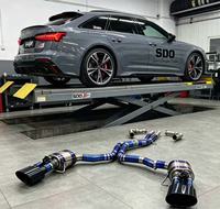 Échappement arrière à soupapes SDO Premium Titanium pour Audi RS6 RS7 C8 4.0T V8 2019-2024, silencieux de performance