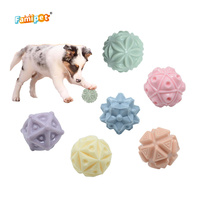 Famipet Fabricant Grossiste Nouveau Jouet à Mâcher pour Chien en TPR Non Toxique, Design Géométrique, Robuste et Durable, Ensemble de Jouets pour Chiens