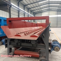 JinXiu Automatische Doppelwalzen-Holzentschichtungsmaschine Elektrische Holzschälmaschine mit Einstellbarer Geschwindigkeit Einfache Bedienung für die Forstwirtschaft