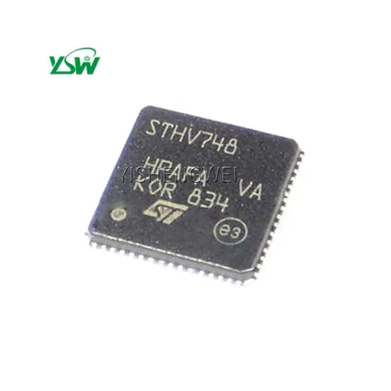 Generador de pulsos de imágenes ultrasónicas PMIC dedicado de circuito integrado QFN64 STHV748 STHV748QTR generadores de forma de onda de pulso