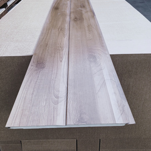 Panel Sándwich Aislante Acústico de PU, Materiales de Construcción para Techos, Paneles de <span class=keywords><strong>Madera</strong></span> para Paredes, Revestimiento Metálico de Concreto, Panel Sándwich - Product Image 4