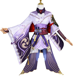 Disfraz de Cosplay de Genshin Impact, Disfraz de General del Trueno, Disfraz de Dios del Trueno, Conjunto Completo de Cosplay para Mujer - Product Image 1