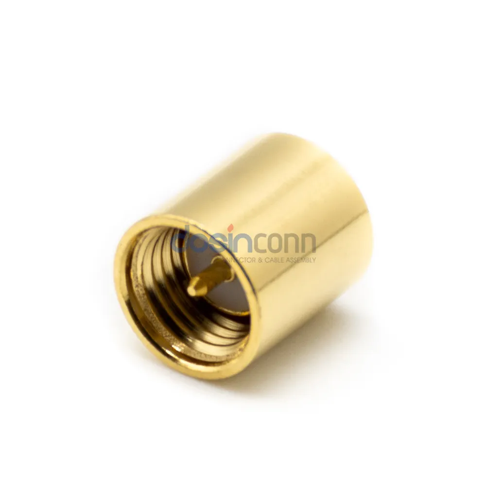 Gold Plating 180 degree SMA Conector rf sma male connectors pins