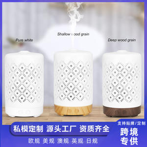 Difusor de Aroma de Cerámica de 100 ml, Humidificador Ultrasónico con Luz LED para Uso Doméstico - Product Image 4