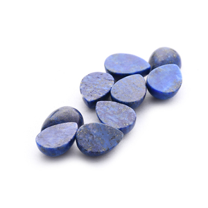 Alta calidad tamaño personalizable en forma de pera lapislázuli cabujón piedra preciosa azul Natural gemas sueltas al por mayor - Product Image 1