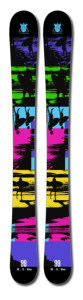 Skiboards 99 cm Skiblades Snowblades Skis Courts (Noir) |   Fixations de snowboard) Skiblades - Product Image 4