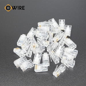 อะแดปเตอร์ RJ45 คุณภาพสูง 100 ชิ้น ยี่ห้อ Owire เซินเจิ้น สำหรับสายเคเบิลเครือข่าย Cat5e Cat6 <span class=keywords><strong>Cat6a</strong></span> <span class=keywords><strong>UTP</strong></span>/FTP - Product Image 2