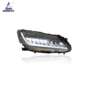 9.5LED ประกอบไฟหน้า LED สำหรับฮอนด้าแอคคอร์ดรุ่นที่เก้าแหล่งกำเนิดแสงวิ่งกลางวันพวงมาลัยน้ำสำหรับ - Product Image 2