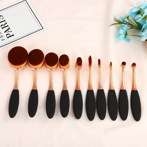 Thời Trang Mới Tự Làm Trang Điểm Bàn Chải Thiết Lập 11 Pcs Chuyên Nghiệp Mỹ Phẩm Bàn Chải Khuyến Mại Sáng Vàng Phụ Nữ Mỹ Phẩm Công Cụ - Product Image 5