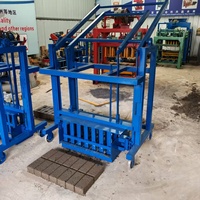 Machine à fabriquer des blocs mobiles 2-45, haute efficacité, type pont roulant, haute productivité, machine à briques, équipement de fabrication de briques