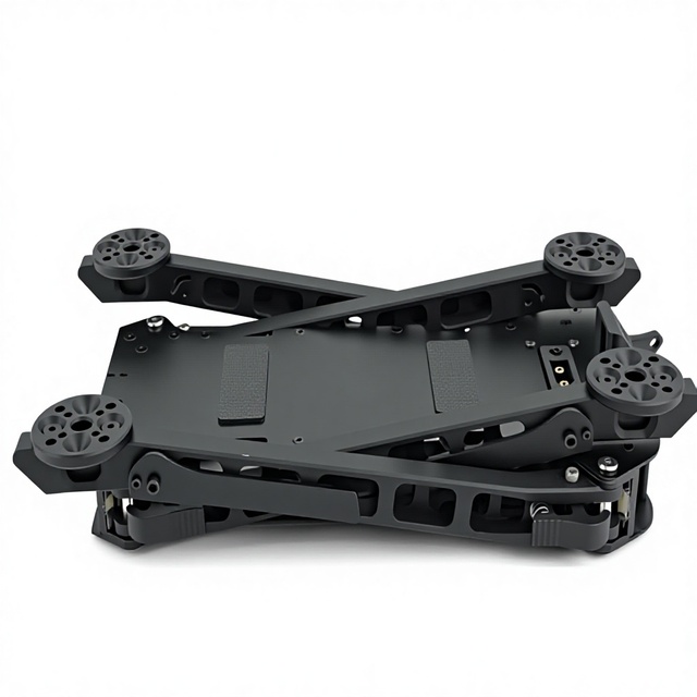 Aviation Aluminum Foldable FPV Racing Crossover Frame Four Axes Aluminum Alloy FPV Frame Drone Parts 10/13/15 Inch for RC Drone