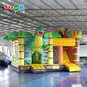Inflatable bounce house cheap inflatable bounce house courtyard allaperto inflatable castle jump - Product Image 3