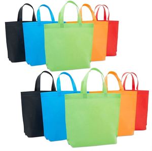 Bolsa de Compras Reutilizable Ecológica con Logotipo Personalizado, Laminada, de Polipropileno No Tejido, con Diseño a Rayas, para Promociones y Regalos - Product Image 4