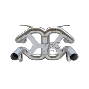 Sistema di Scarico Catback in Acciaio Inox 304 per <span class=keywords><strong>Lamborghini</strong></span> Aventador SVJ LP770-4 6.5 2018-2022, Sistema di Scarico ad Alte Prestazioni per Upgrade Racing - Product Image 2