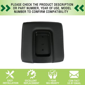 Chevrolet Gmc Silverado Sierra Front Armrest <b>Box</b> Cover Black <b>Storage</b> <b>Box</b> With Lid Or Without Lid Plastic <b>Material</b> - Product Image 4
