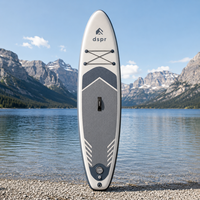 Planche de SUP gonflable tout usage renforcée en Drop Stitch de 10 pieds 8 pouces, export direct usine, avec sac de transport, pompe et pagaie