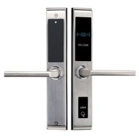 Cerraduras RFID para Hoteles con Software Gratuito, Cerradura Europea de Embutir para Puertas Correderas
