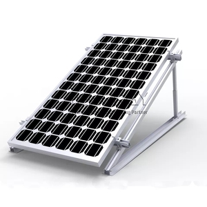 Supports triangulaires réglables pour toit plat Support d'énergie pour panneau solaire pliable Système de montage de ballast de rayonnage <span class=keywords><strong>est</strong></span>/<span class=keywords><strong>ouest</strong></span> - Product Image 2