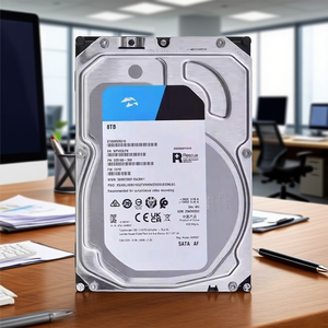 ฮาร์ดดิสก์ไดรฟ์ RTS ST8000VX010ความจุ8TB ขนาด3.5นิ้วความเร็วรอบ5,400รอบต่อนาทีแคช256MB ฮาร์ดดิสก์ภายใน ST8000VX010ซีรีส์ Sky‑Hawk สำหรับวิดีโอความจุ8TB รองรับอินเทอร์เฟซ SATA ความเร็ว6Gb/s พร้อมแคช256MB - Product Image 1