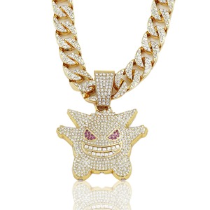 Top Selling Drip Name Custom Moissanite Hiphop Pendant 14k Gold Plated <b>Iced</b> <b>Out</b> Rapper Pendant For <b>Chain</b> Available for Sale - Product Image 1
