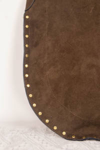 Bosnia Chamois Lady Winter Women's Shoulder <b>Bags</b> Luxury Designer Vintage <b>ZIP</b> Closure High Quality Rivet Frosted Dumpling <b>Tote</b> - Product Image 5