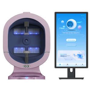 프로모션 가격 3D X5 지능형 피부 분석 시스템 스캐너 리포트 얼굴 감지 데스크탑 EU/US - Product Image 4