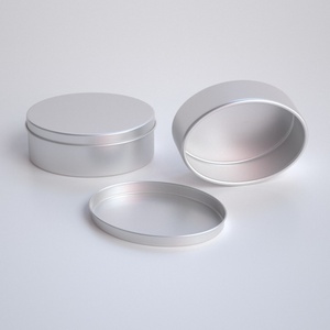 Envase Redondo de Aluminio de 130 ml para Chocolates, Dulces y Galletas - Ecológico con Tapa de Rosca - Product Image 3