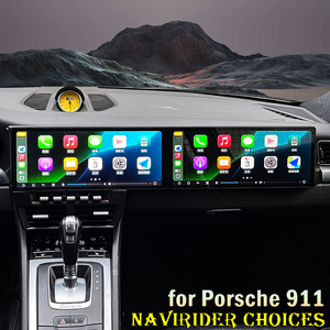 12.3inch cho Porsche Cayman 911 987 Boxster 997 991 2012-2023 Màn hình kép đài phát thanh xe đa phương tiện Android 15 Navi GPS tự động Carplay - Product Image 5