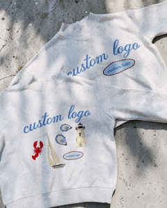 Sweat-shirt streetwear pour femme à col semi-montant, imprimé graphique personnalisé, coupe ample, en molleton épais, à manches longues, haut d'automne - Product Image 4