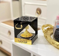 RAY YI Vente en gros personnalisée Élégant brûleur d'encens en acrylique Cadeau du Moyen-Orient Hajj avec brûleur d'encens Bakhoor