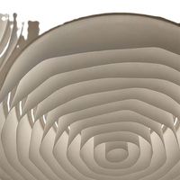 Papier texturé français pour plafond, papier ondulé personnalisable pour toile de fond de fête, vente en gros, décoration de plafond durable type Tyvek