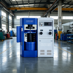 Máquina de Ensayo de Compresión Semiautomática ASTM 2000kN CE para Bloques de Hormigón, Cilindros y Cubos - Product Image 1
