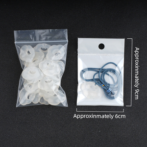 Tốt Nhất Bán Bán Buôn 29Mm Trắng Ngọc Agate Ngọc Tủy May Mắn Đám Mây Khóa Mặt Dây Chuyền Vòng Cổ Mặc 33Cm Tay Dệt Sợi Dây Thừng - Product Image 3