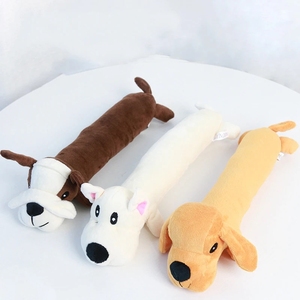 Bán buôn Chất lượng cao sang trọng mô hình động vật Vocal Dog phụ kiện <span class=keywords><strong>Dachshund</strong></span> hình dạng pet Chew đồ chơi - Product Image 1