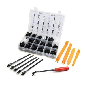 Auto Fastener <b>Clip</b> Kit 415Pcs Plastic Assortment For <b>Car</b> Repair Replacement 18 Styles With Tool - Product Image 2