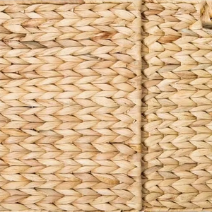 Paniers de rangement et de buanderie carrés faits à la main <span class=keywords><strong>en</strong></span> jacinthe d'eau, saule et jonc de mer tressés pour étagères, salon et salle de bain - Vente <span class=keywords><strong>en</strong></span> gros - Product Image 2