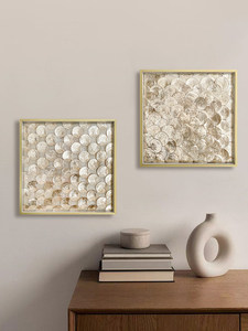 Cuadros Decorativos de Conchas Marinas Naturales para el Comedor, Dormitorio, Mesa de Exhibición de Conchas y Adornos de Escritorio de Estilo Antiguo - Product Image 1