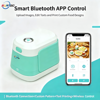 Impresora Portátil de Alimentos STF-23B, Impresora de Tinta Comestible, Compatible con Aplicaciones Móviles, Diseño para Panadería, Cafetería, Latte Art, Postres