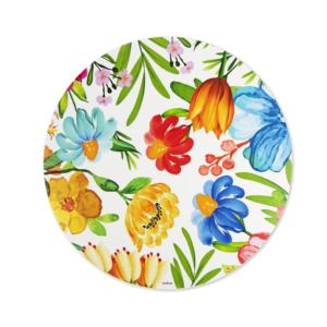 Set di 6 tovagliette Excelsa multicolor 38x0,1x38 cm con design floreale - Product Image 1