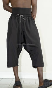 Halal Moderne Islamitische Heren Bescheiden Badbroek Met Elastische Taille En Zijzakken Met Ritssluiting Waterbestendige Sportkleding - Product Image 2