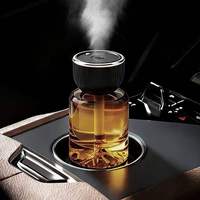 Diffuseur de parfum pour voiture sans eau, vaporisateur d'arômes, flacon personnalisé, désodorisant d'air, flacon en verre de 200 ml, parfum de luxe, huile essentielle