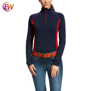 2020 EW 승마 긴 소매 기본 레이어 승마 쇼 <span class=keywords><strong>T</strong></span> 셔츠 공모전 - Product Image 2