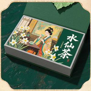 Personalización de cajas de regalo para té Narcissus, personalización de cajas de embalaje de té de alta gama, personalización de cajas de regalo para té verde y té negro. - Product Image 4