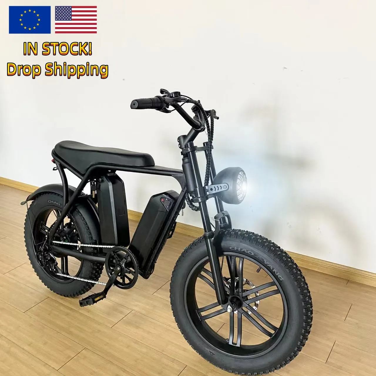 Double batteries electric fat tire bike 1000w China manufacturer 20*4.0 inch 48v 15ah removable battery electric bicycle fatbike