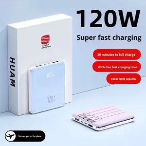 Cargador Portátil Compacto de Gran Capacidad con Certificación 3C, Carga Súper Rápida de 22.5W, 20000mAh, Cable de Material PVC - Product Image 3