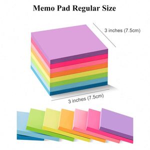 Promotional Gifts Recyclable Student Advertising Sticky Note <b>Pads</b> Colored Self-Adhesive Writing <b>Memo</b> <b>Pads</b> for Logo Printing - Product Image 3